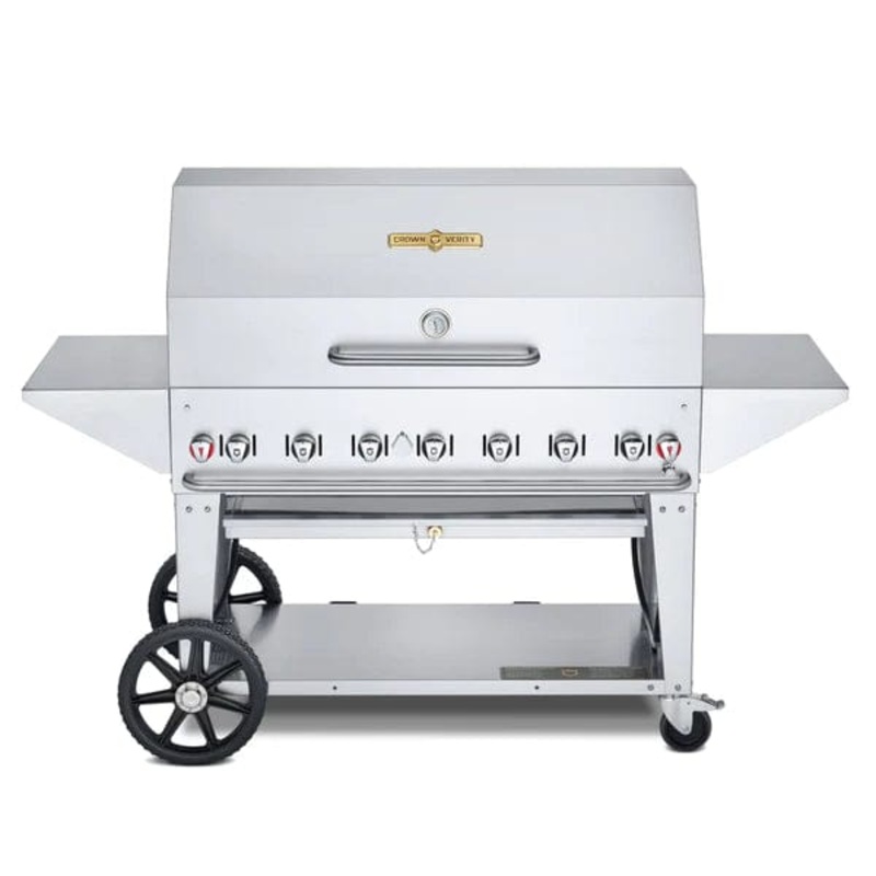 Crown Verity 48" Mobile Gas Grill Pro (50/100lb Tanks Only)