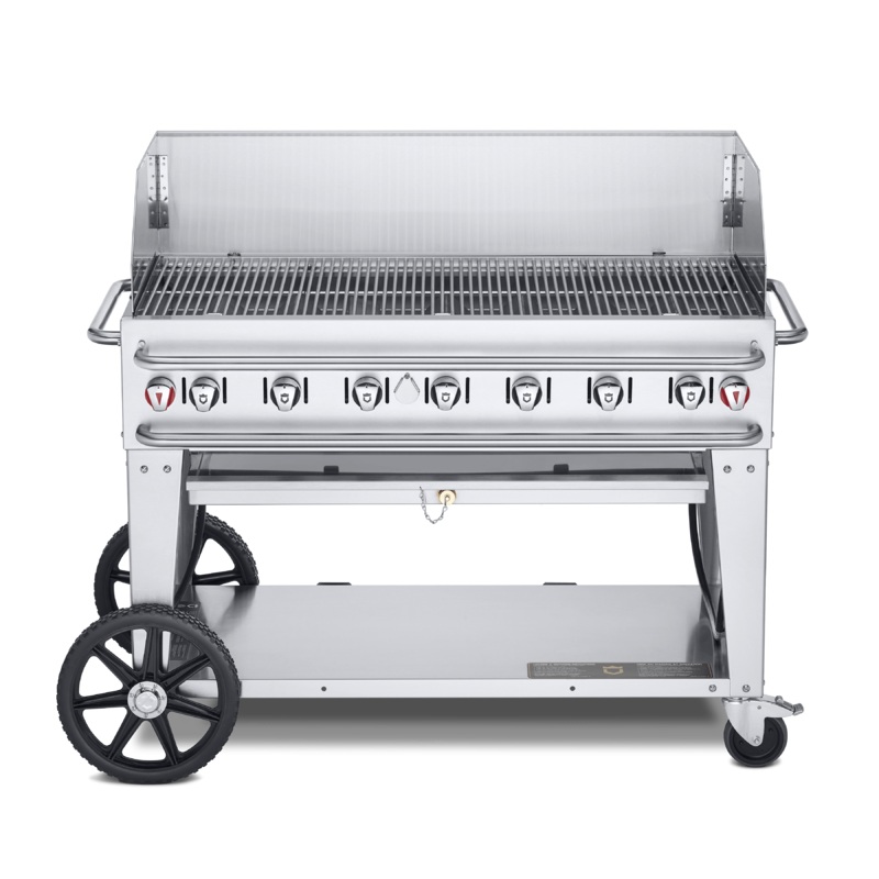Crown Verity 48" Rental Gas Grill with Windguard Package