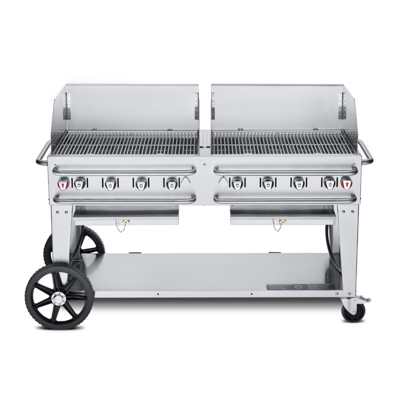 Crown Verity 60" Rental Gas Grill with Windguard Package