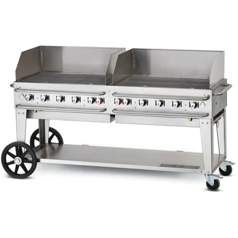 Crown Verity 72" Rental Gas Grill with Windguard Package