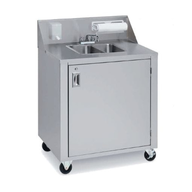Crown Verity Full Size Double-Sink (Cold Water Only)