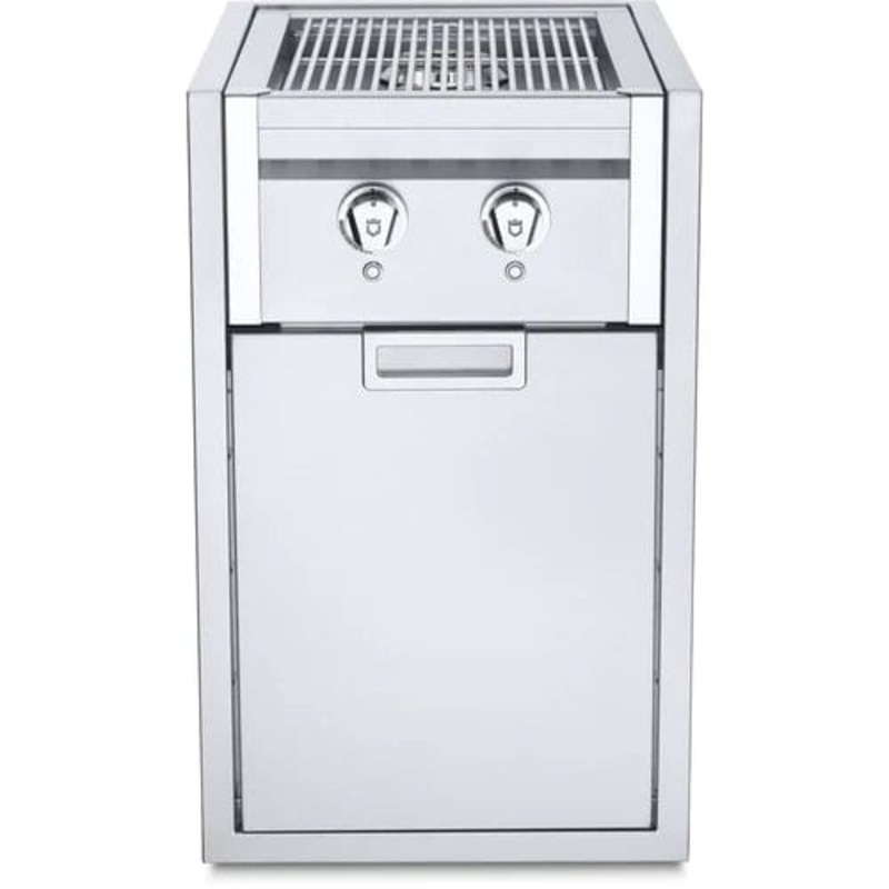 Crown Verity Infinite Built-In Gas Dual Side Burner with 2x Single Drawers and Light Package