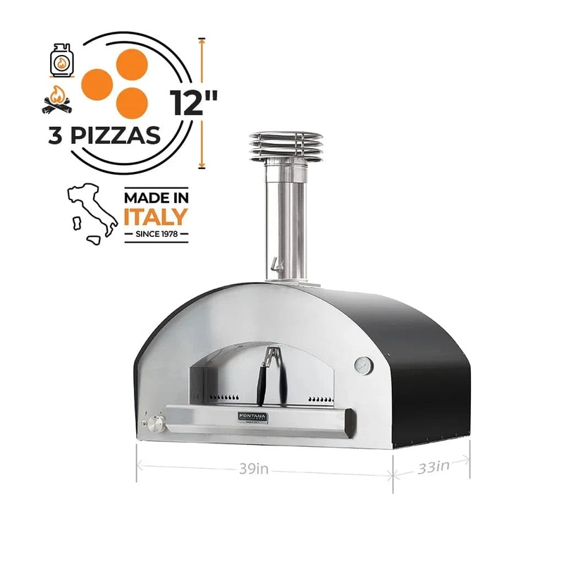 Fontana Forni Firenze Hybrid Gas & Wood Pizza Oven
