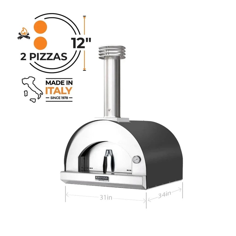 Fontana Forni Margherita Wood-Fired Pizza Oven