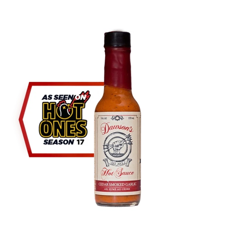 Dawson's Hot Sauce - Cedar Smoked Garlic