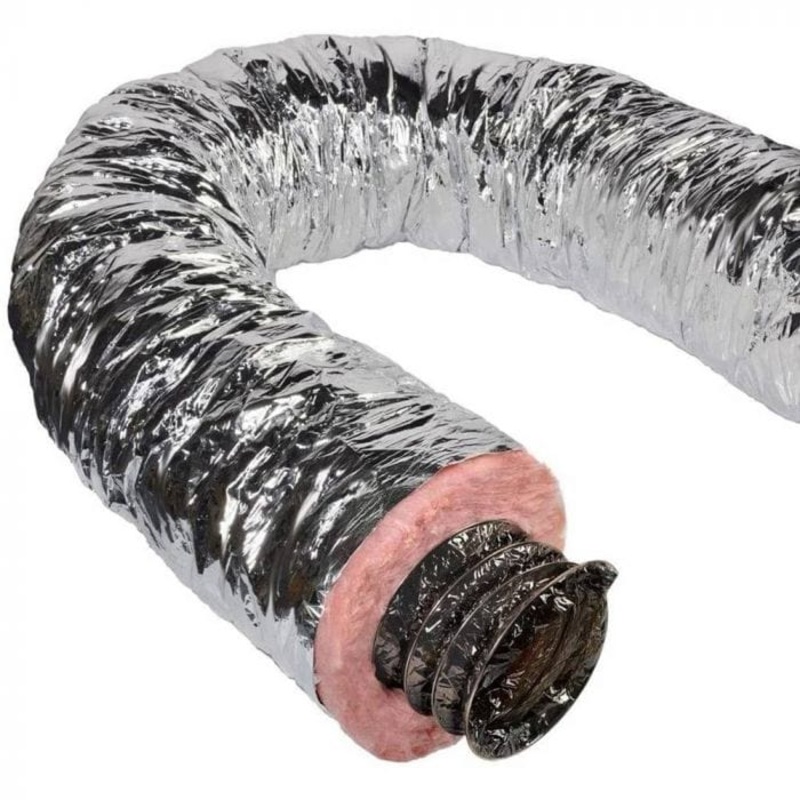 Heat & Glo 4" Insulated Flex Duct - ID4