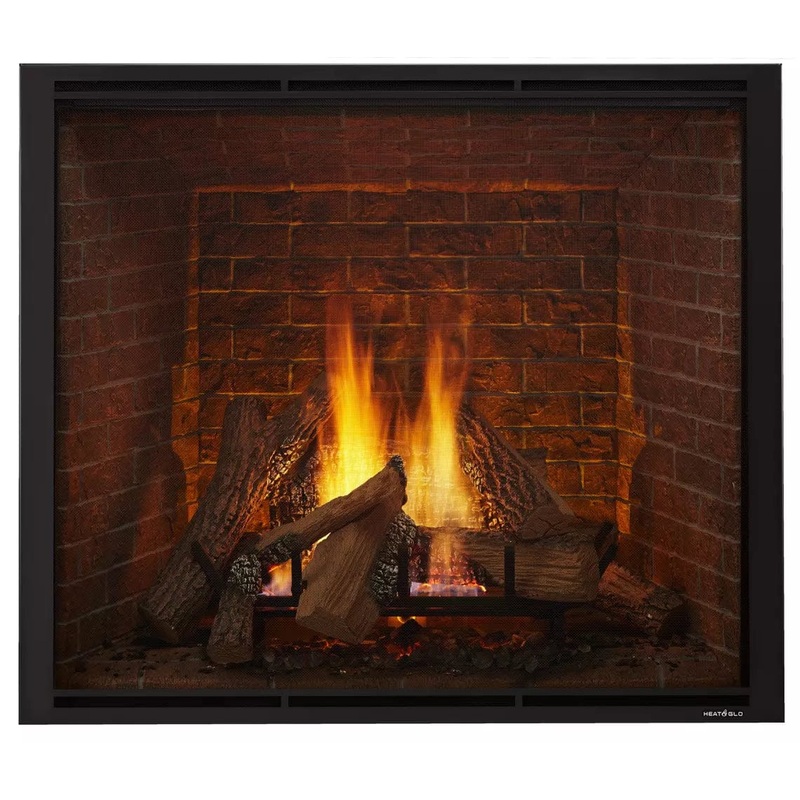Heat & Glo True 50" Indoor Gas Fireplace (Tranquil Greige Refractory)
