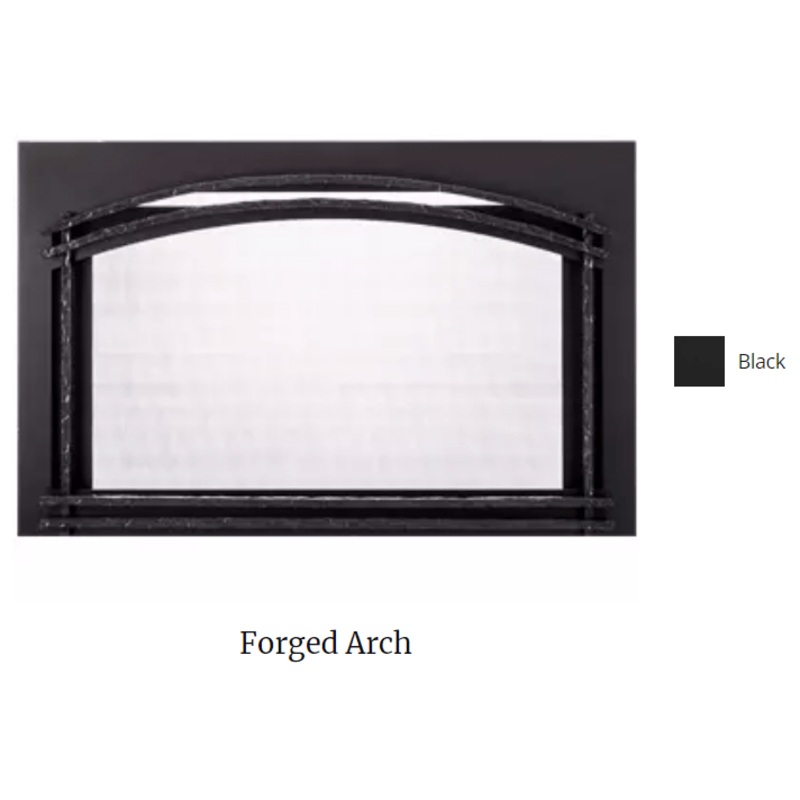 Majestic Forged Arch 30" Screen Front - FA-TRI30-BK