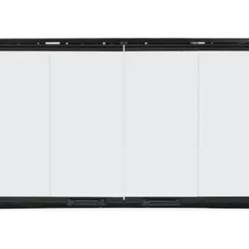 Majestic Original Bi-Fold Glass Doors With Black Trim (Royalton 36 & Designer 36) - DM1036