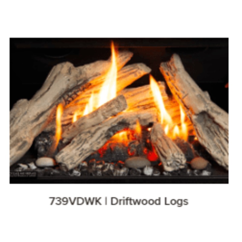 Valor Driftwood Log Set (739VN / VP) - 739VDWK