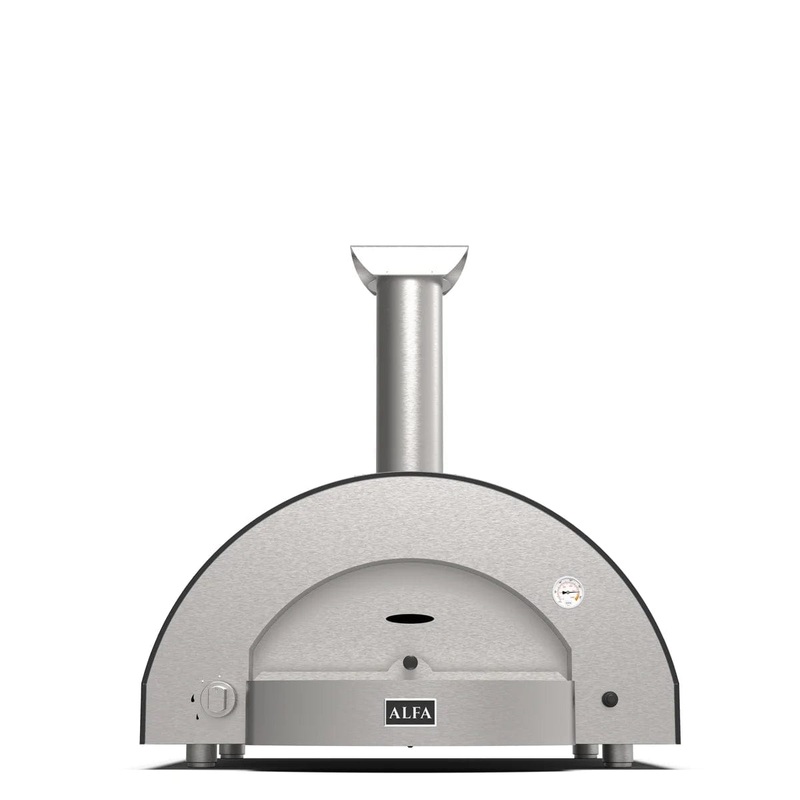 Alfa Classico 4 Pizze Gas-Fired Pizza Oven (Ardesia Grey)
