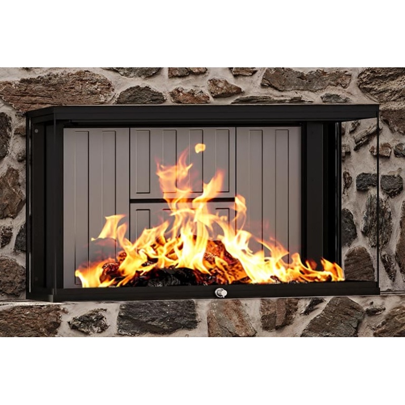Ambiance Luxus Bay 32 Zero-Clearance Wood Fireplace