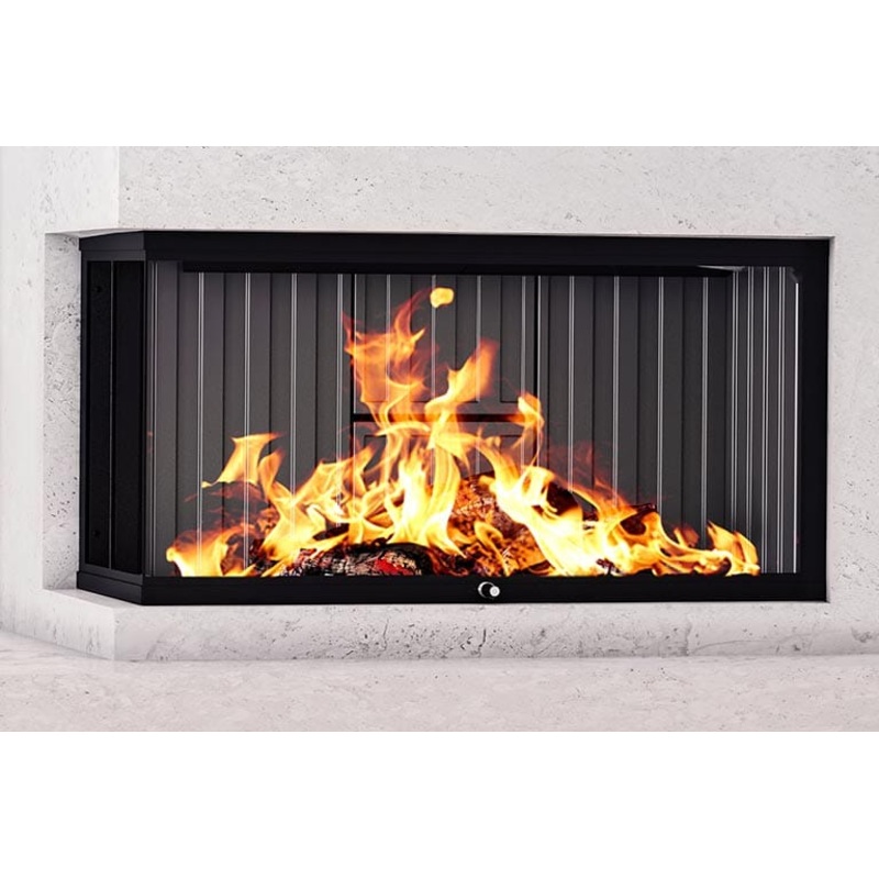 Ambiance Luxus Corner Left 32 Zero-Clearance Wood Fireplace