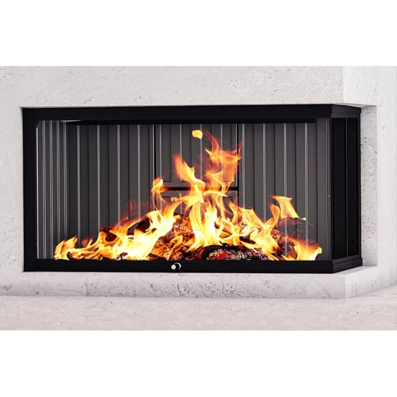 Ambiance Luxus Corner Right 32 Zero-Clearance Wood Fireplace