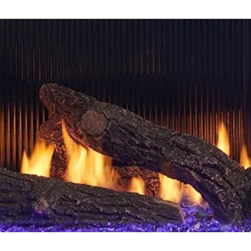Heat & Glo Small Oak Log Set (PRIMO II) - OAKLG-LIN-SM