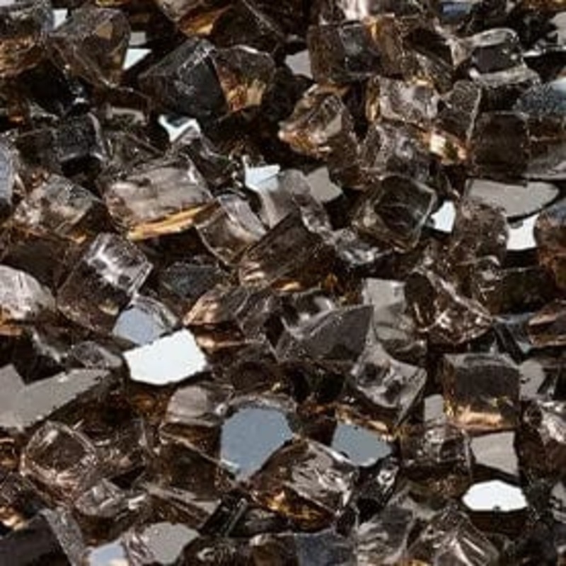 Heat & Glo Smoked Glass Media (5 lbs) - MEDIA-SM