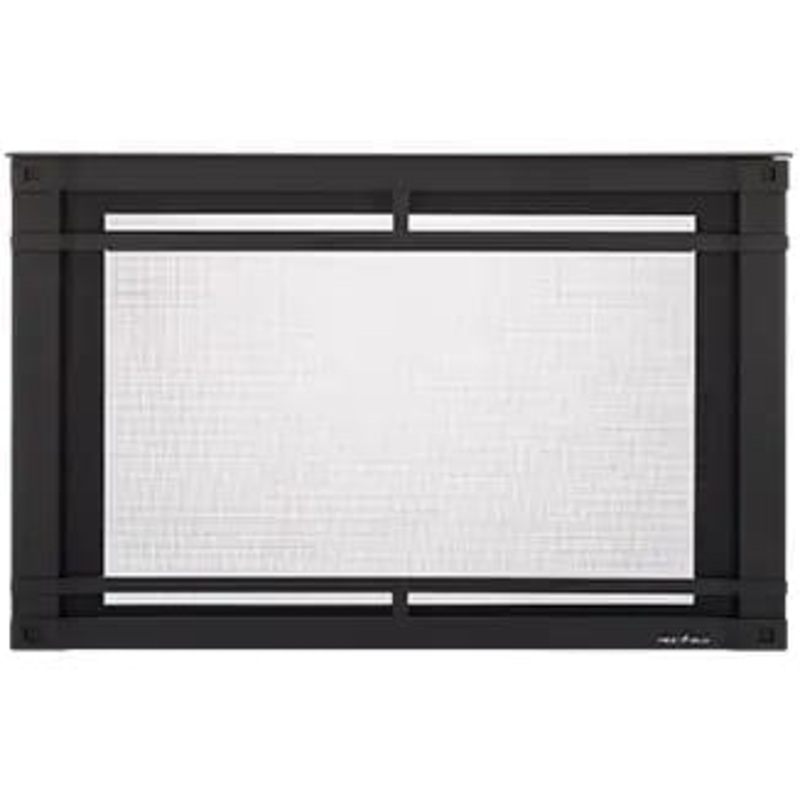 Heat & Glo 35" Halston Front, Black (Escape) - HAL-FB35-BK