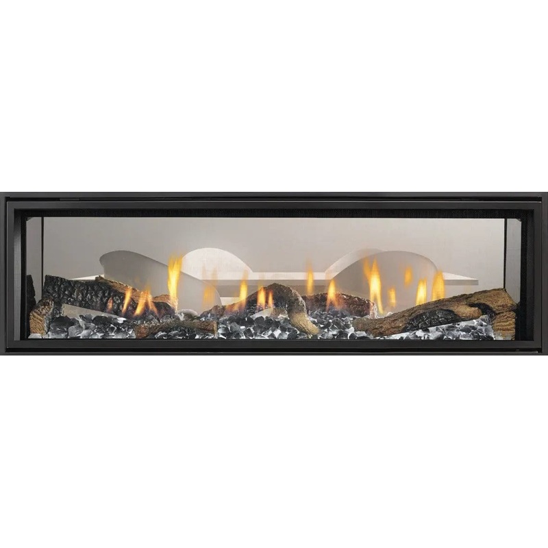Heat & Glo 72" Mezzo See-Through Gas Fireplace