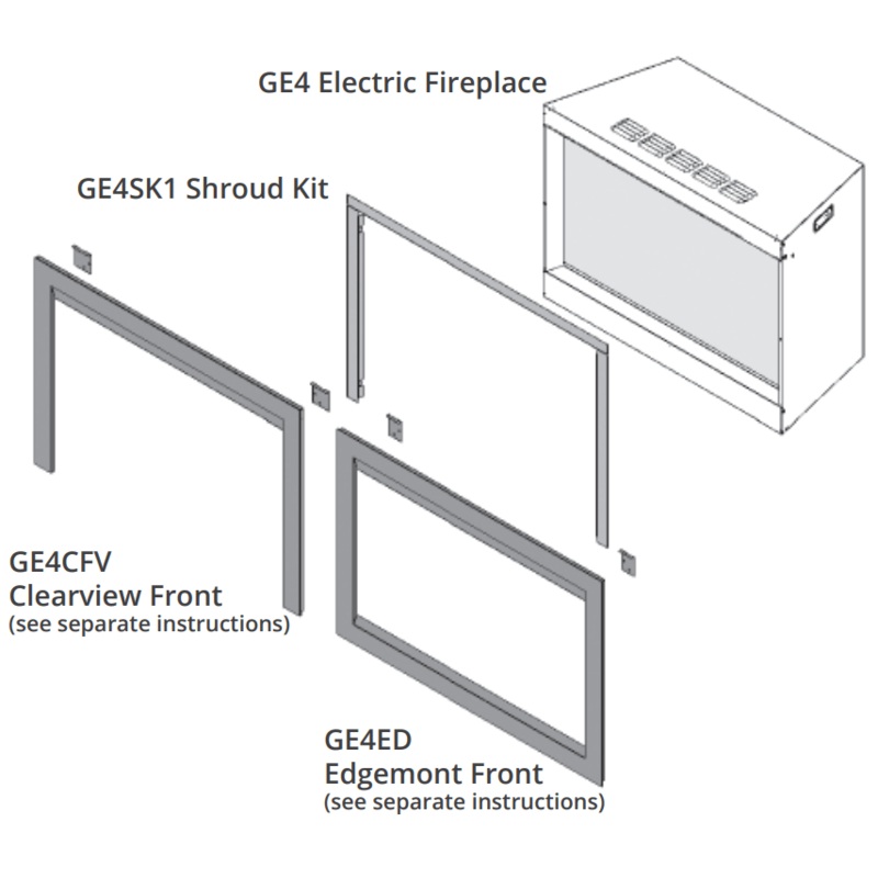 Valor 3-Sided Shroud Kit (GE4) - GE4SK1
