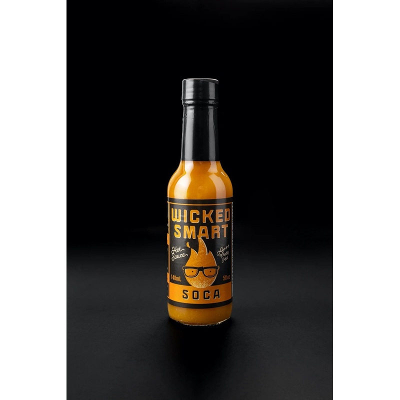 Wicked Smart Hot Sauce - Soca (148 mL) - WS-SO-001
