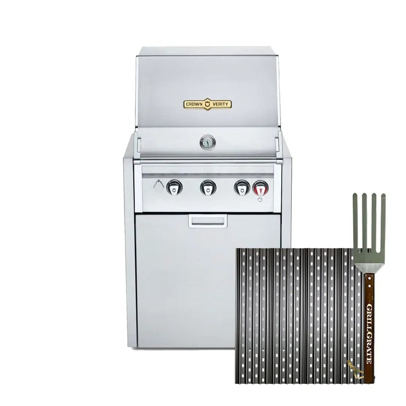 GrillGrate Crown Verity Infinite Series 24 Custom Cut Set - CC20.875-24-4