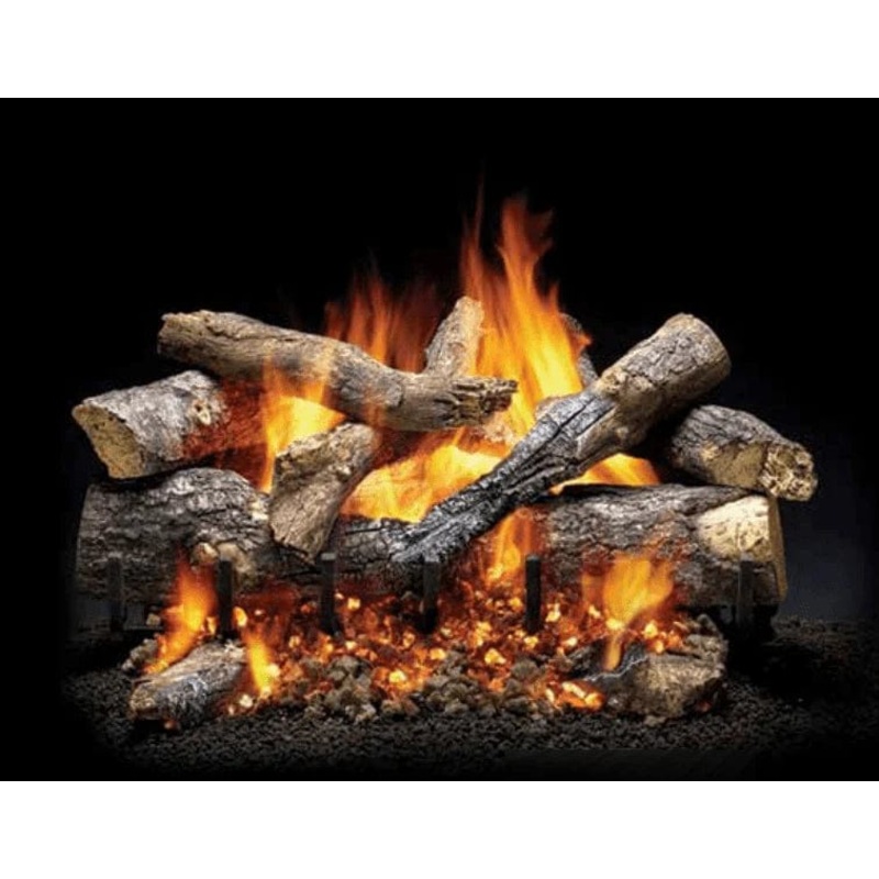 Majestic 24" Fireside Series Grand Oak Outdoor Gas Hearth Kit
