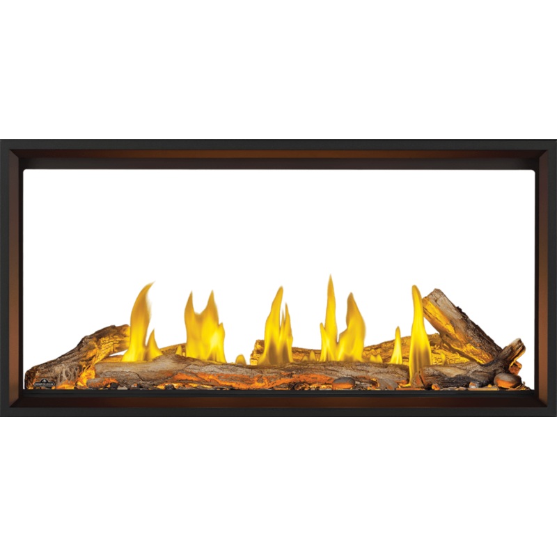 Napoleon Tall Linear Vector 50 See Through Gas Fireplace