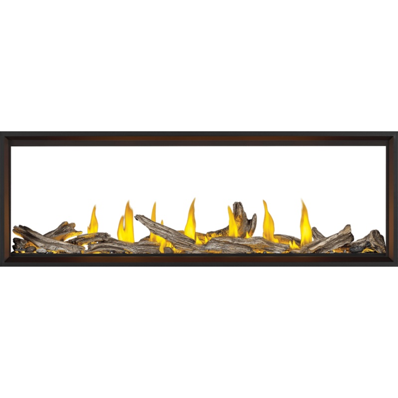 Napoleon Tall Linear Vector 74 See Through Gas Fireplace