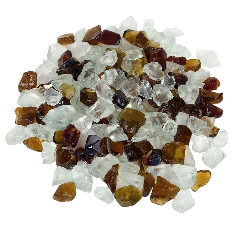 Amantii Small Bead Fireglass (Canyon Brown) - AMSF-GLASS-15