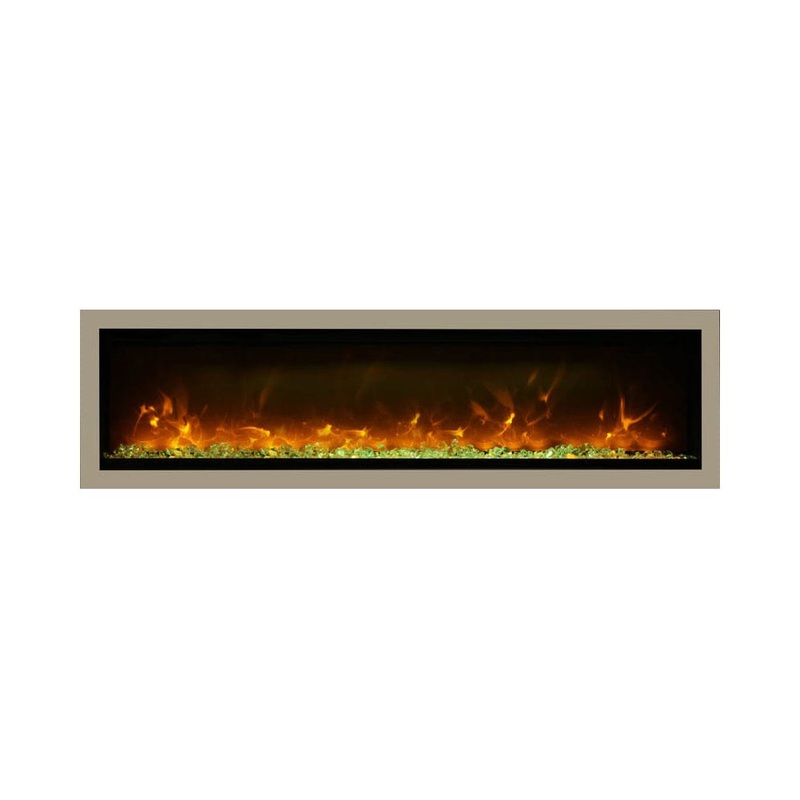 Amantii Symmetry Fireplace Surround (74" - Bronze) - SYM-74-SURR-BRON
