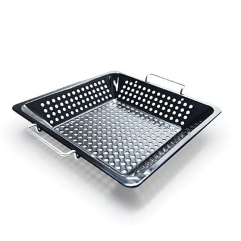 GrillPro Porcelain-Coated Square Wok Topper - 98121