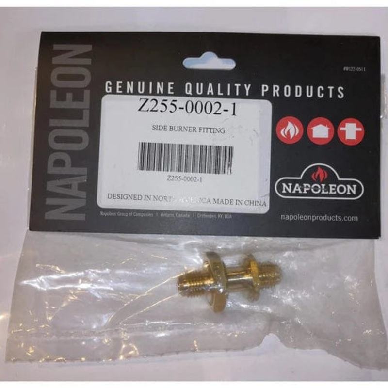 Napoleon Grills Replacement Side Burner Fitting for Rogue Series - Z255-002-1