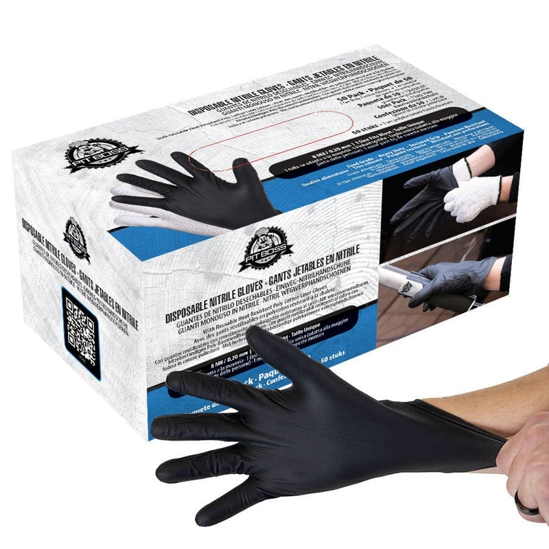 Pit boss Disposable Nitrile Gloves (50) - 41073