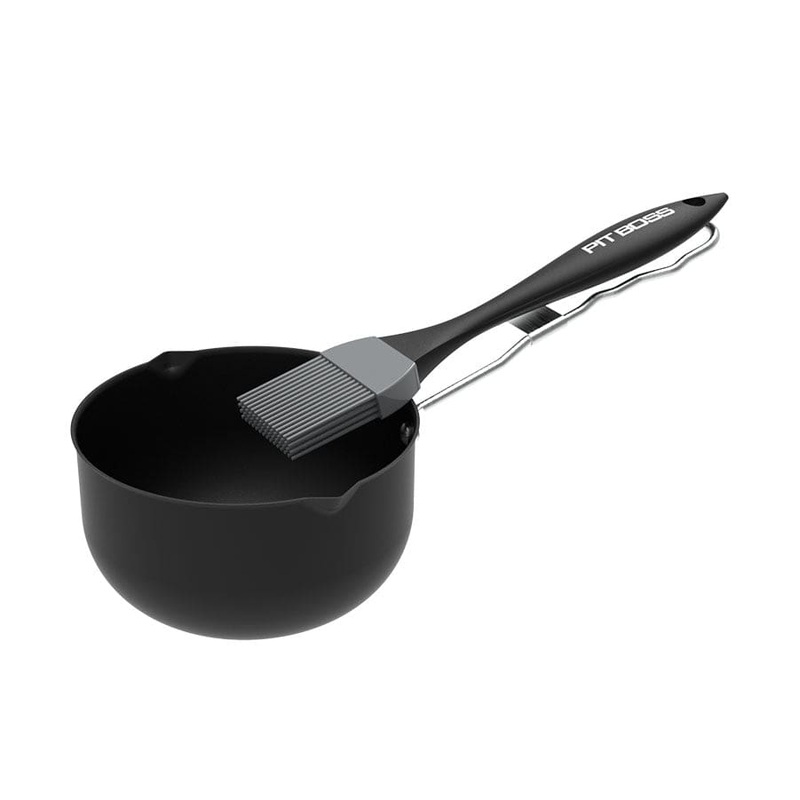 Pit Boss Non-Stick Sauce Pot & Basting Brush Set - 67267