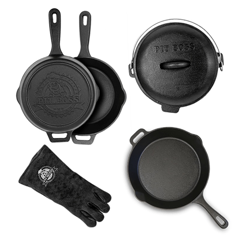 Pit Boss 6-Piece Cast Iron Starter Kit - 40266