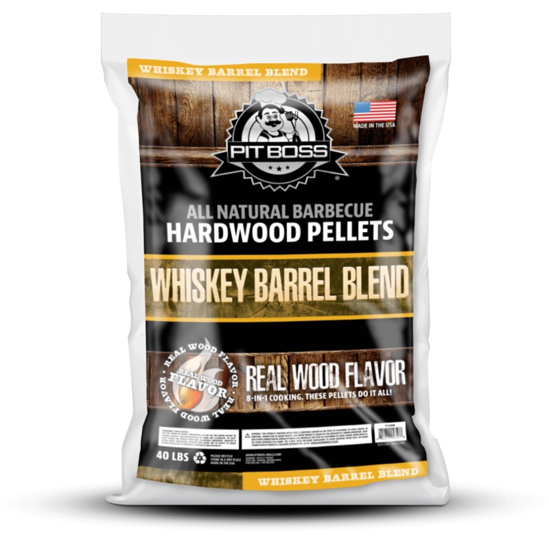 Pit Boss Whiskey Blend Hardwood Pellets (40 lb) - 55440