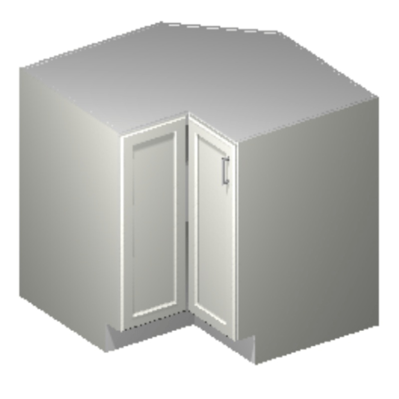 Precise Design Cabinetry - Bifold Corner cabinet (36")