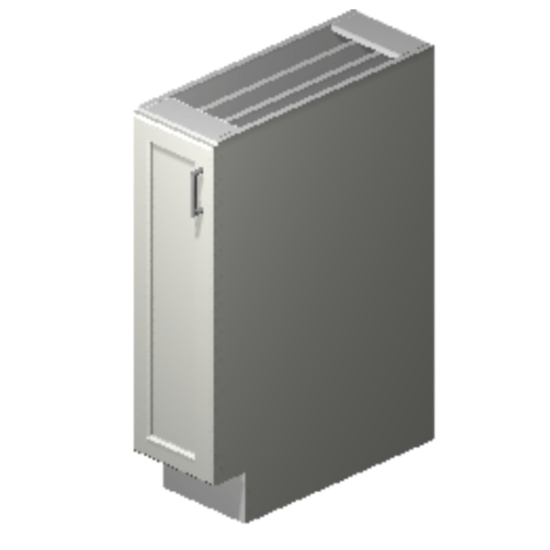 Precise Design Cabinetry - Full Height cabinet with adjustable shelf (12")