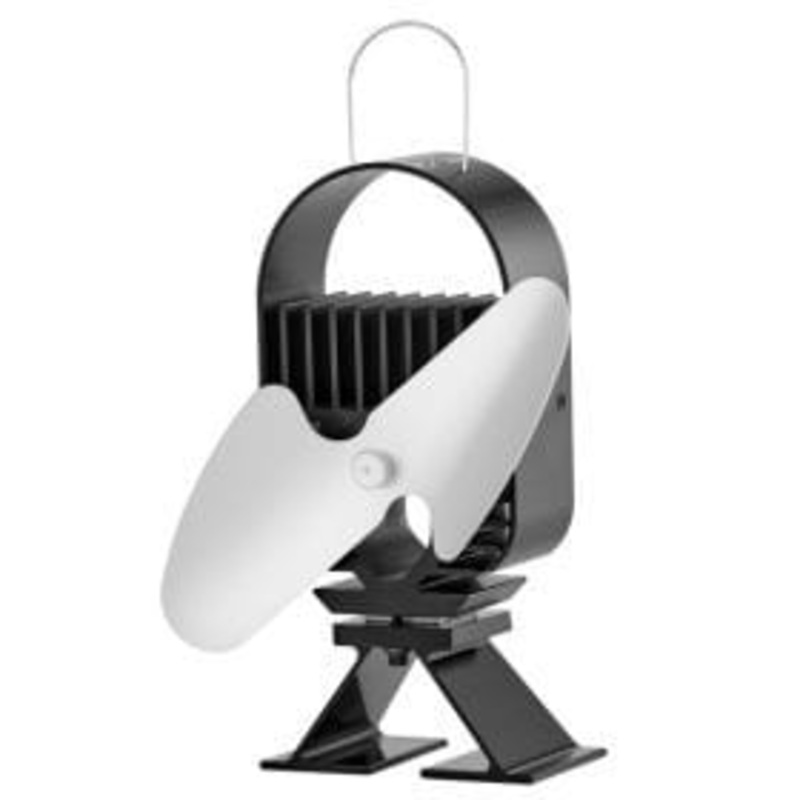 Caframo Ecofan AirDeco I 160 CFM Wood Stove Fan (Nickel) - 8203CAKBX