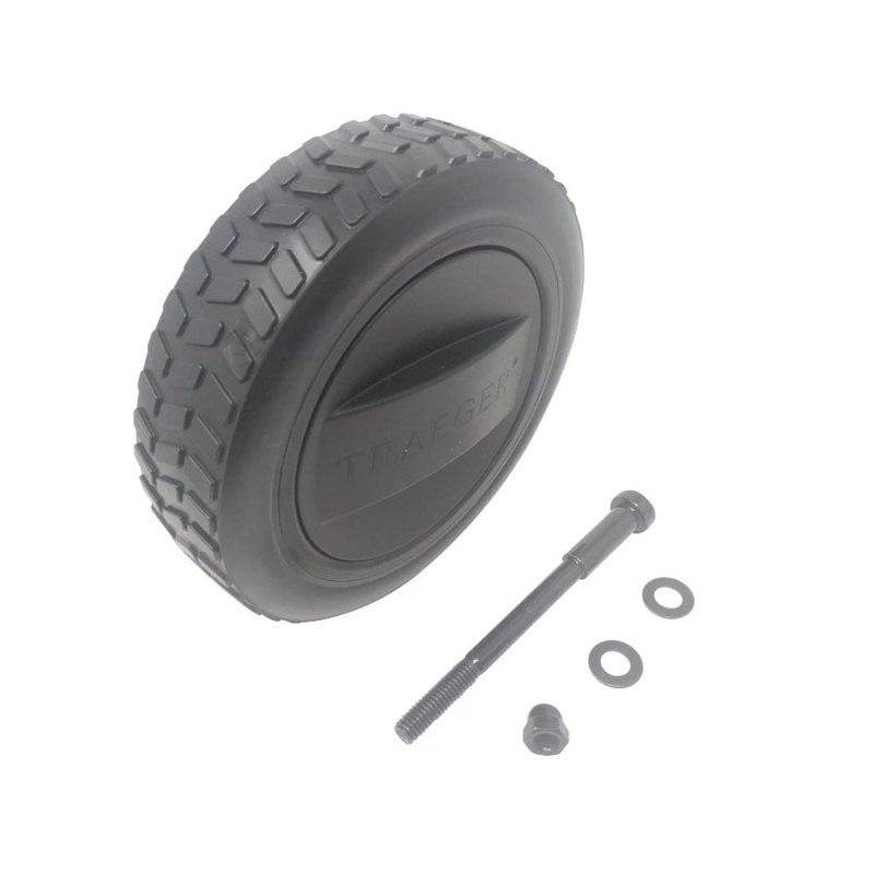 Traeger Large 7" Black Wheel Kit - KIT0138