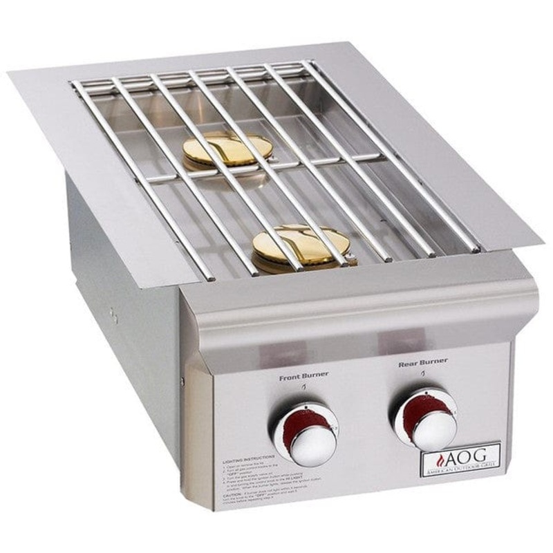 American Outdoor Grill Natural Gas Double Side Burner (L-Series) - 3282L