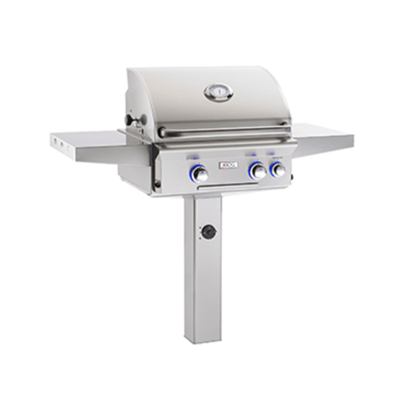 American Outdoor Grills 24 L-Series w/ Patio Post and Base