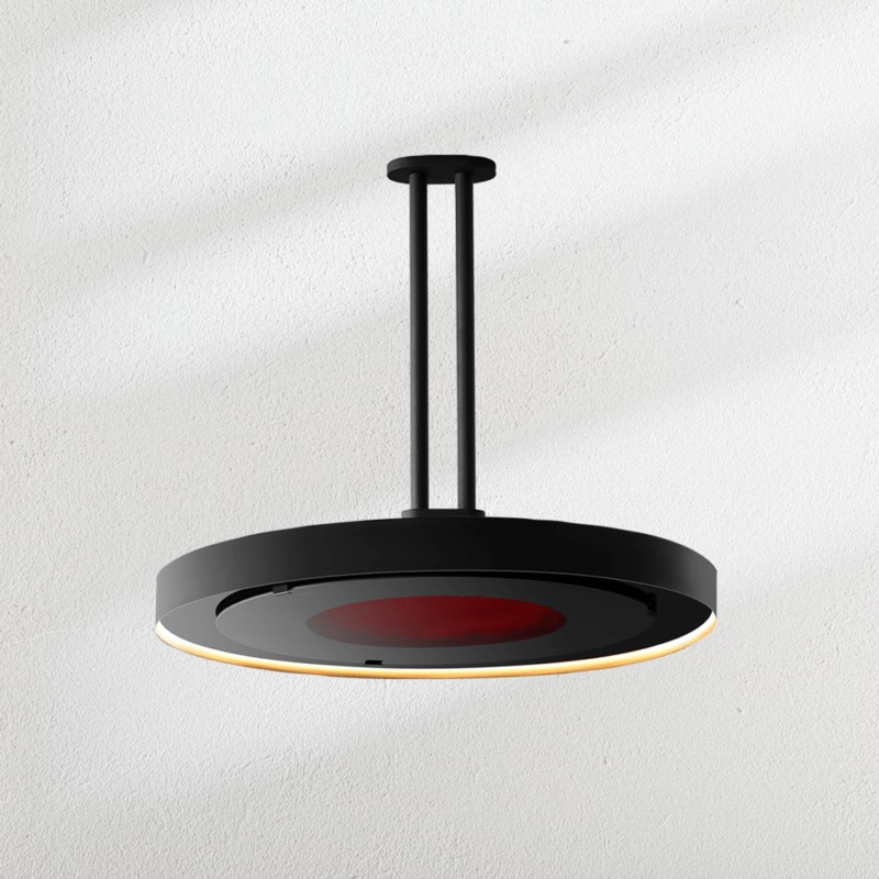 Bromic Heating Eclipse Smart-Heat Electric Pendant + Twin Pole