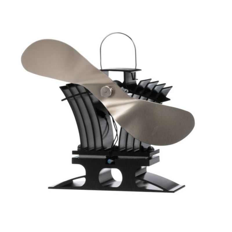 Caframo Ecofan BelAir 140CFM Stove Fan (Nickel) - 806CAKBX