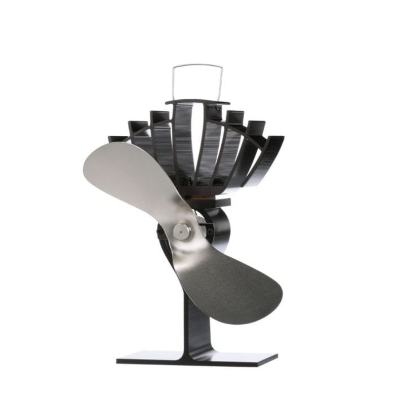 Caframo Ecofan UltrAir 125 CFM Wood Stove Fan (Nickel) - 810CAKBX