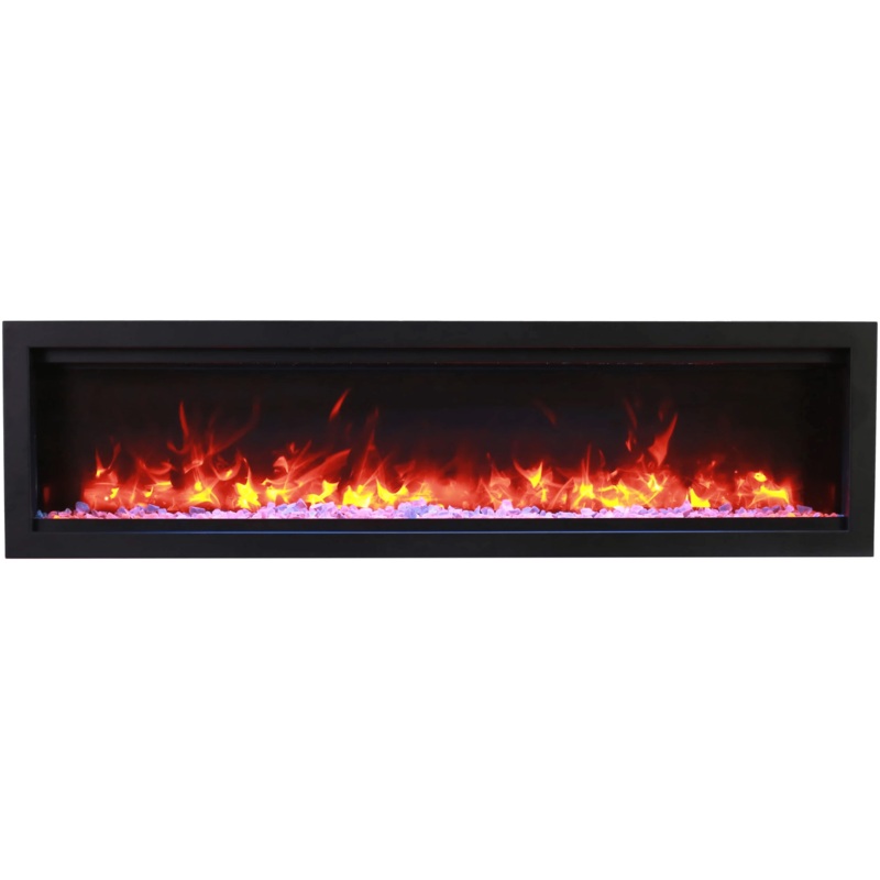 Amantii Symmetry Lumina 88 Built-In Electric Fireplace