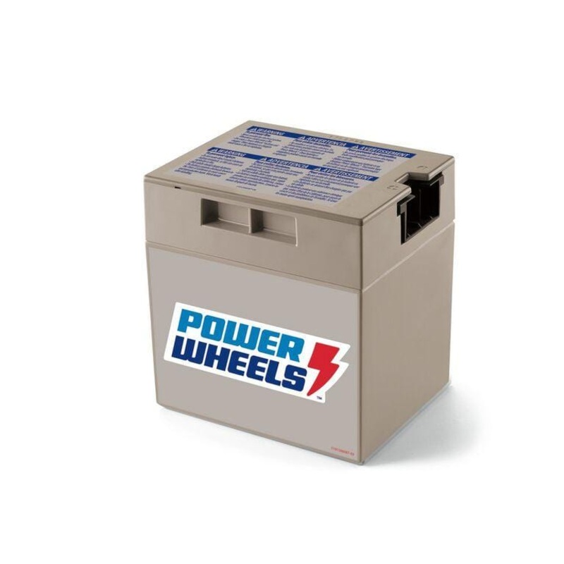 Power Wheels Grey 12V Rechargeable Battery - 00801-0638
