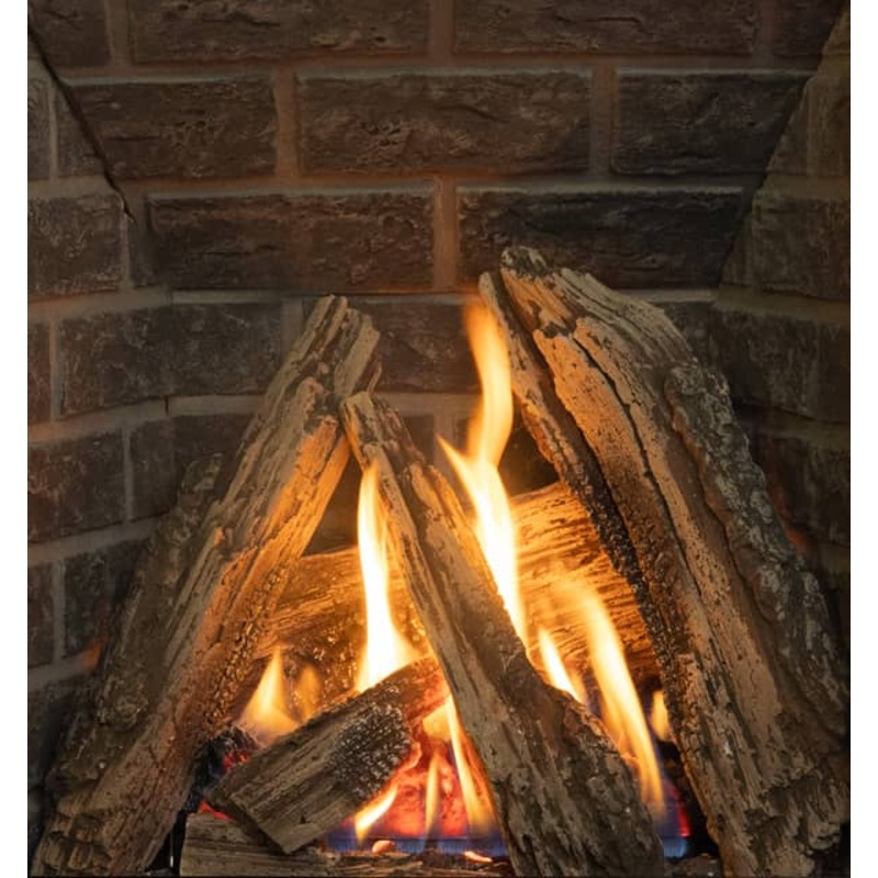 Valor Traditional Logs (P2 Gas Fireplace) - 205LSK
