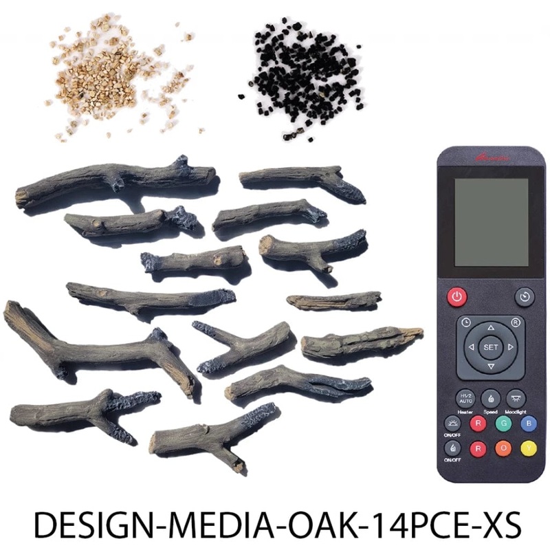 Amantii OAK - 14 Small Piece Media Kit - DESIGN-MEDIA-OAK-14PCE-XS