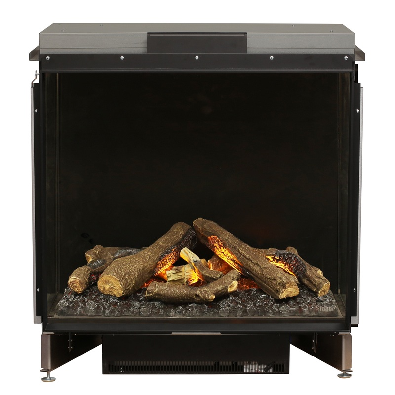 Dimplex OptiMyst e-MatriX Singled-Sided 35" Front-Facing Built-in Water Vapor Fireplace